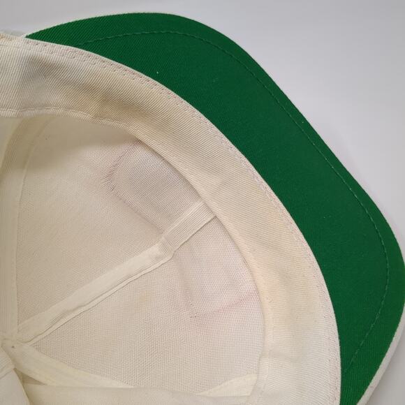 ACRE Slideback Trucker Hat White One Size Embroidered Rope K-Brand Vintage USA - Picture 8 of 9